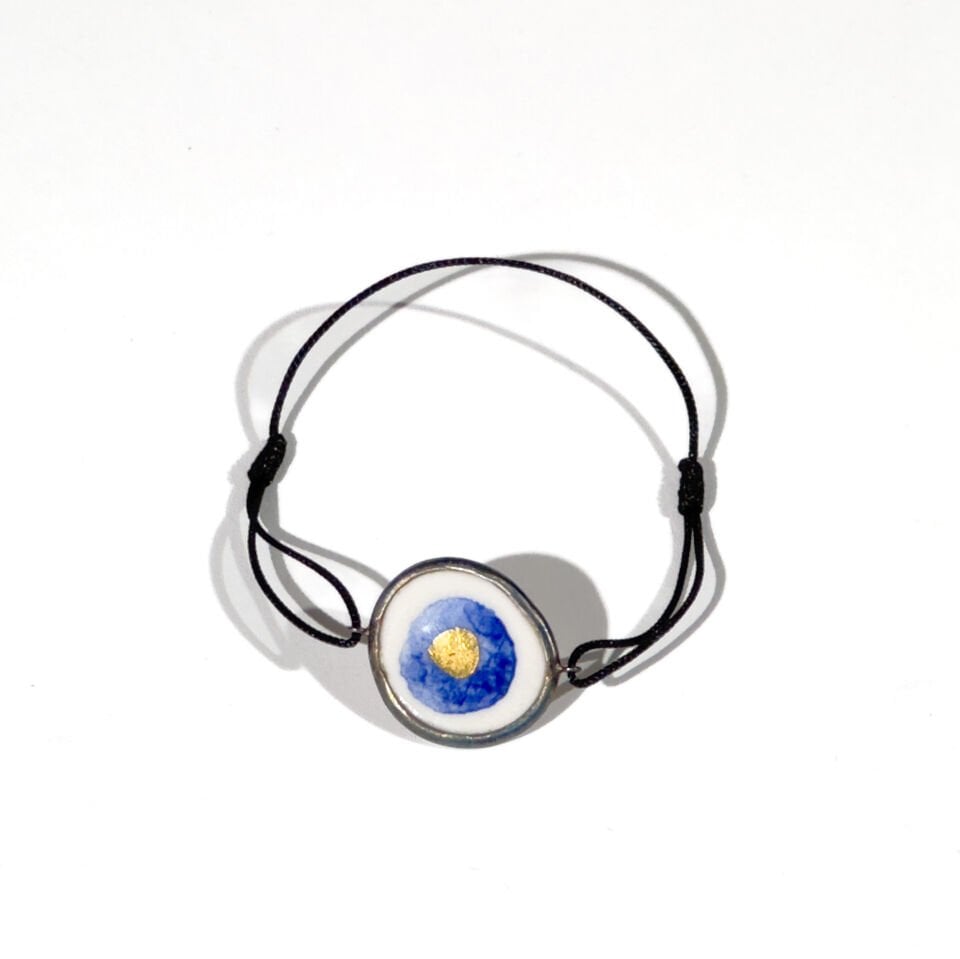 Credo Bracelet (Cobalt&Gold)